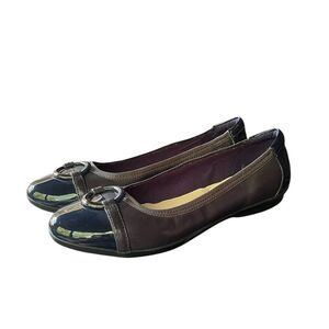 Collection by Clark’s navy flats.‎ Size 7
